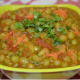 Now, dried green peas curry is ready! Serve it with flatbread, roti or chapati. Enjoy eating!