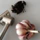 Crush the garlic