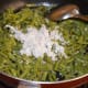 Add the grated coconut and mix well.