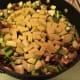 Add Polenta and spices