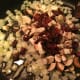 Add mushrooms, Kalamata olives and sun dried tomatoes.