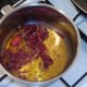 Balsamic sauce is gently simmered to reduce