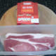 Red pepper houmous and bacon