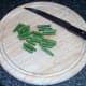 Chopped green beans