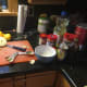 Ingredients for the peanut sauce