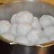 This is what the cooked balls should look like.