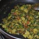 Step nine: Now, your favorite ridge gourd and fenugreek leaf side dish is ready to serve!