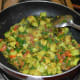 After cooking.