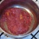 Rendered down tomato sauce
