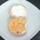 Cheese and onion crisps are added to roll