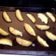 Potato wedges ready for roasting