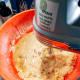Beat the mixture until well combined.