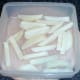 Chips are ready for their first session in the fridge