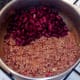 Kidney beans are added to chilli