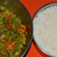 Step three: Keep ready the cooked rice.