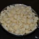 Step five: Strain the cooked macaroni pasta. Run cold water on them. Set aside.