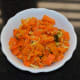 Your favorite carrot stir-fry is ready! Serve with roti, rice, chapati, or flatbread. Enjoy!