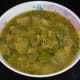 Authentic brinjal sambar.