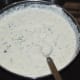The batter after adding fruit salt.