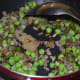 Step four: Add ginger-garlic paste. Saute for a minute.