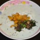 Step six: Make the tempering and add it to the raita as per instructions.
