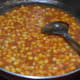 Boil the mix for two minutes. Turn off the heat.