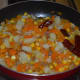 By now, all the veggies would have cooked. Turn off the heat.