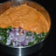 The batter should be moderately thick. Adjust the consistency by adding water. Adjust salt according to your taste.