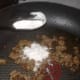 Spoon in the flour