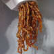 it makes strings or noodles.