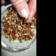 Pick up a piece of pecan