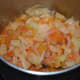 Step six: Transfer it to a mixer or blender when it is less hot. Grind, adding enough water to get a smooth paste.