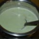 Step eight: Bring the mix to a gentle boil. Turn off the heat. Pour it equally into three bowls.