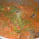 Add finely chopped fresh green coriander. Stir well.