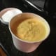 Voilà! Homemade Mandarin orange froyo!