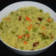 Vegetarian coconut pulao or coconut rice