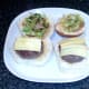 Assembled burgers