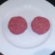 Formed burger patties