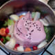 Ham and flavourants ready for cooking