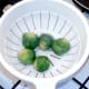 Parboiled Brussels sprouts