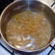 Cooking fusilli pasta