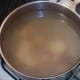 Potatoes added to ham stock