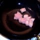 Chicken is added to hot wok