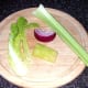 Principal celtuce and celery salad ingredients