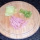 Prepared ham and celtuce