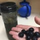 Blueberries, ready to add.