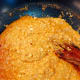 The peanut sauce is ready.