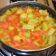 The mix will look like this after cooking.