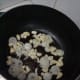 Saute the onions and garlic