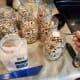 Step Eight: Add about a half a teaspoon of salt to each jar.